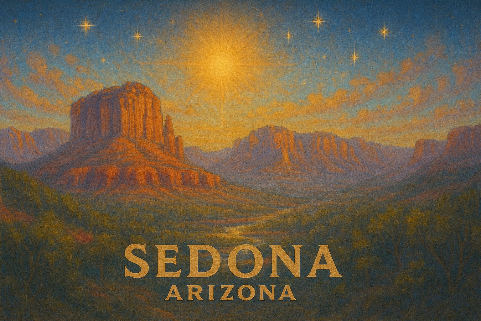 Monte Shasta y Sedona